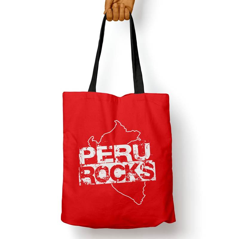 Bolso Básico Peru Rocks Mapa (D0020 Boleto.Store)