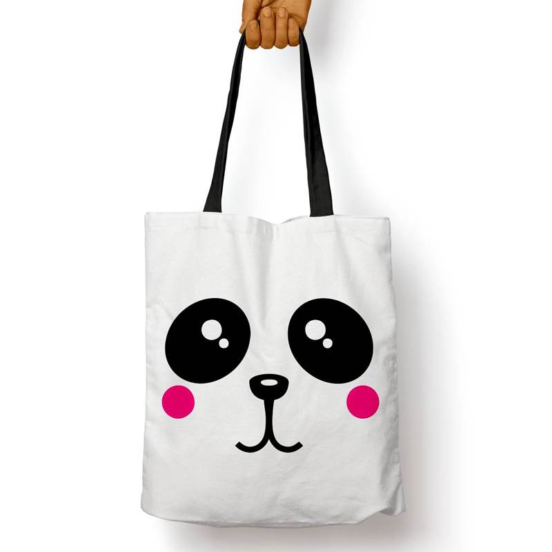 Bolso Básico Oso Panda Kawaii (D0053 Boleto.Store)
