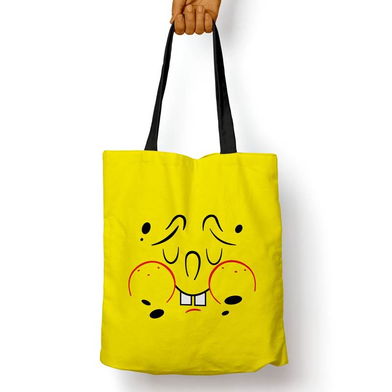 Bolso Básico Bob Esponja Gordito (D0059 Boleto.Store)