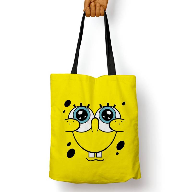 Bolso Básico Bob Esponja Arrepentido (D0060 Boleto.Store)