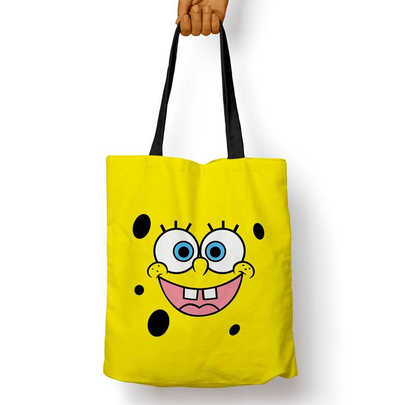 Bolso Básico Bob Esponja Alegre (D0062 Boleto.Store)