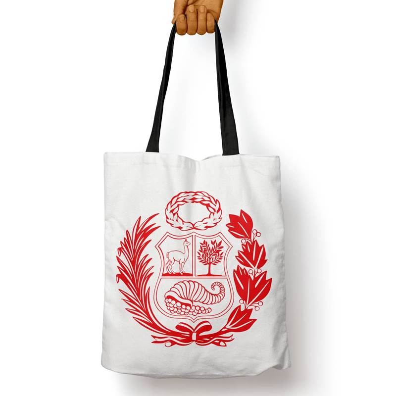 Bolso Básico Escudo Peruano (D0082 Boleto.Store)