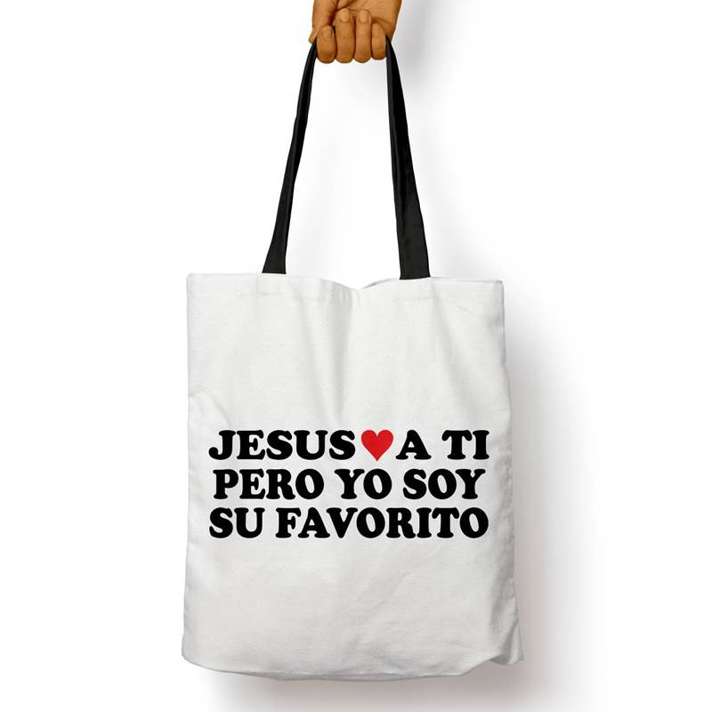 Bolso Básico Yo Soy Su Favorito (D0088 Boleto.Store)