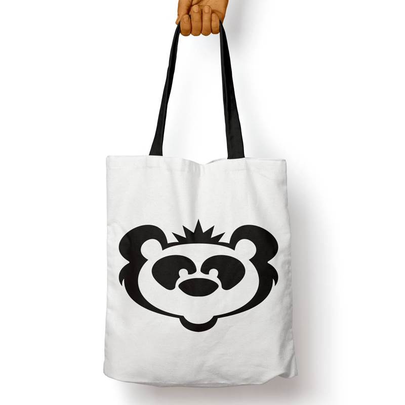 Bolso Básico Panda Face (D0145 Boleto.Store)