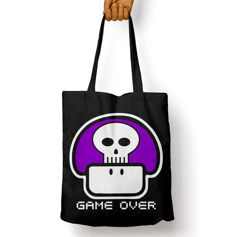 Bolso Básico Game Over (D0162 Boleto.Store)