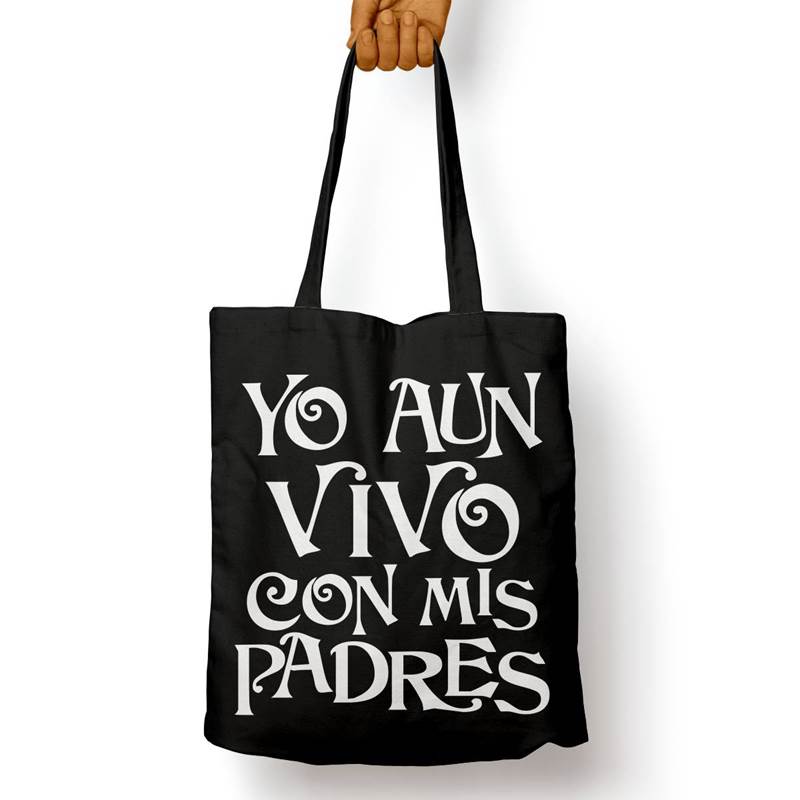 Bolso Básico Vivo Con Mis Padres (D0192 Boleto.Store)