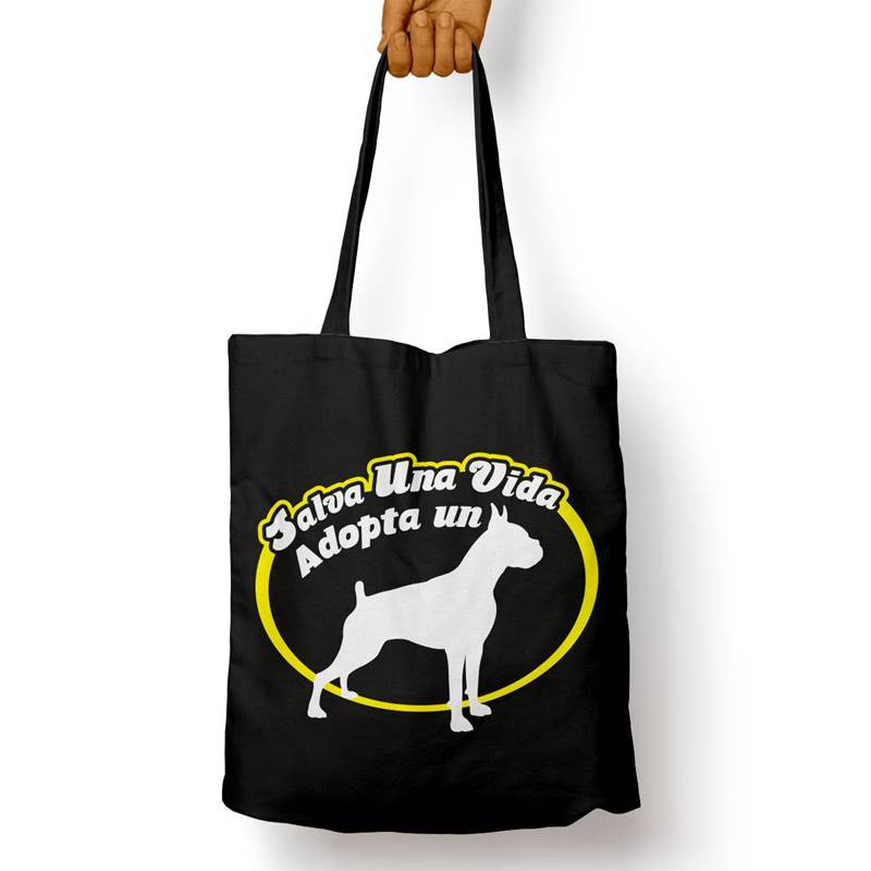 Bolso Básico Salva Una Vida Adopta (D0198 Boleto.Store)