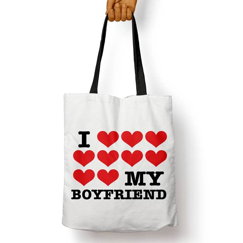 Bolso Básico I Love My Boyfriend Ii (D0244 Boleto.Store)