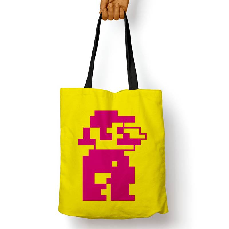 Bolso Básico Mario Bros Pixel (D0360 Boleto.Store)
