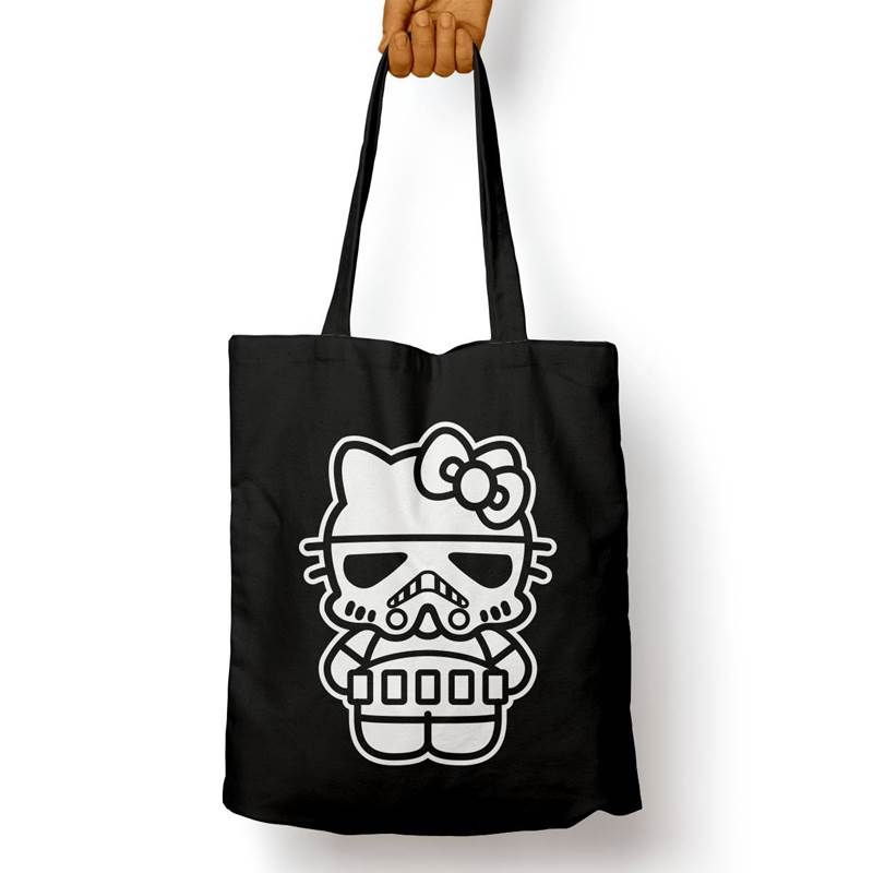 Bolso Básico Kitty Stormtrooper (D0415 Boleto.Store)