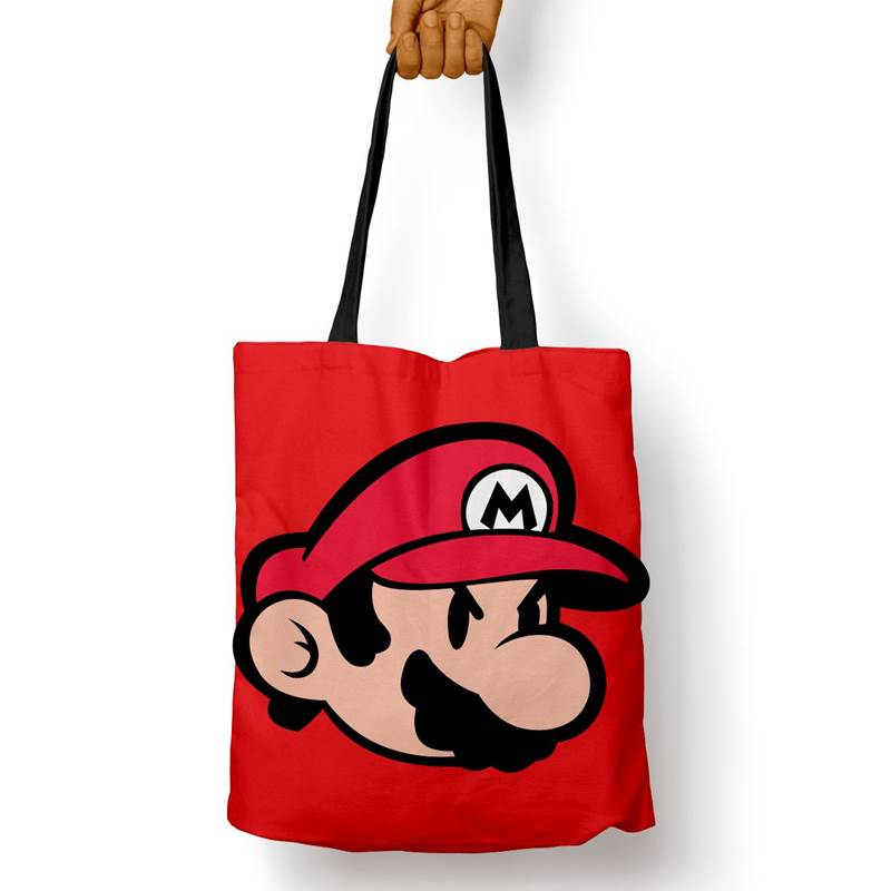 Bolso Básico Mario Bros Face (D0426 Boleto.Store)