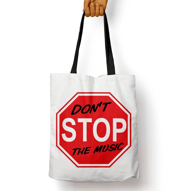 Bolso Básico Dont Stop The Music (D0460 Boleto.Store)