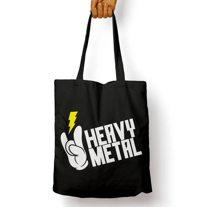 Bolso Básico Heavy Metal (D0461 Boleto.Store)