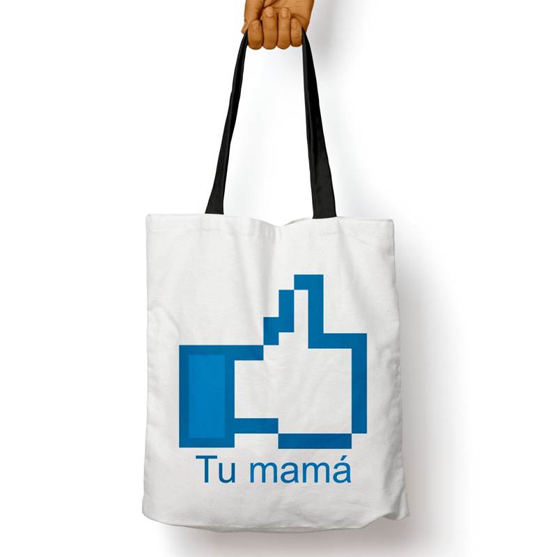 Bolso Básico Me Gusta Tu Mama (D0467 Boleto.Store)