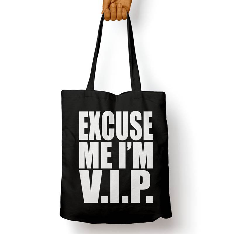 Bolso Básico Excuse Me Im Vip (D0534 Boleto.Store)