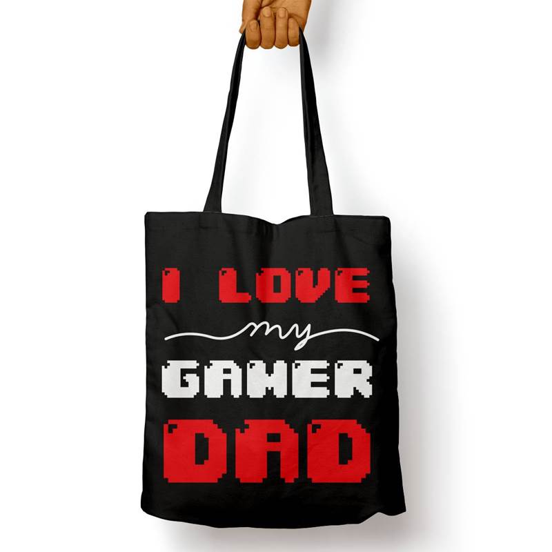 Bolso Básico I Love My Dad Gamer (D0562 Boleto.Store)
