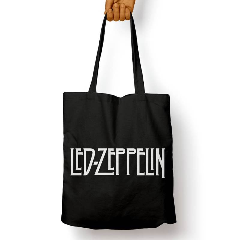 Bolso Básico Led Zeppelin Text (D0569 Boleto.Store)