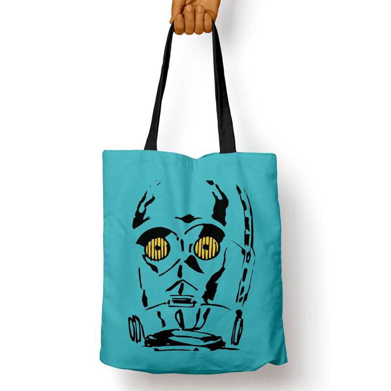 Bolso Básico Star Wars C3Pio (D0615 Boleto.Store)