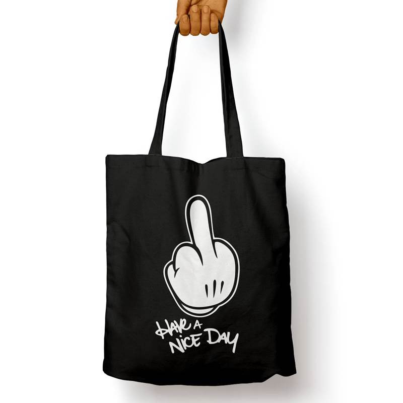 Bolso Básico Have A Nice Day (D0636 Boleto.Store)