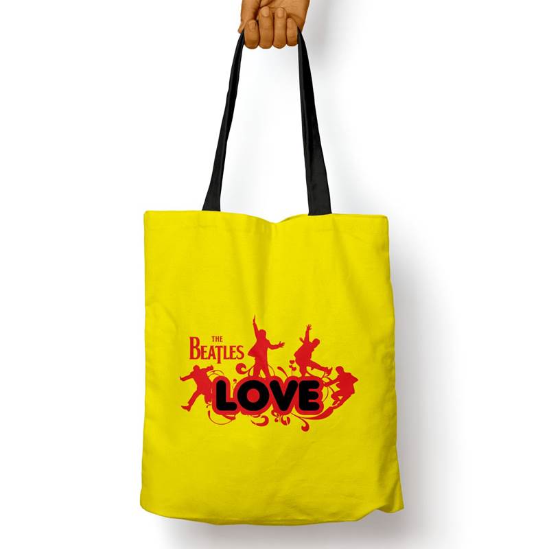 Bolso Básico Beatles Love (D0650 Boleto.Store)