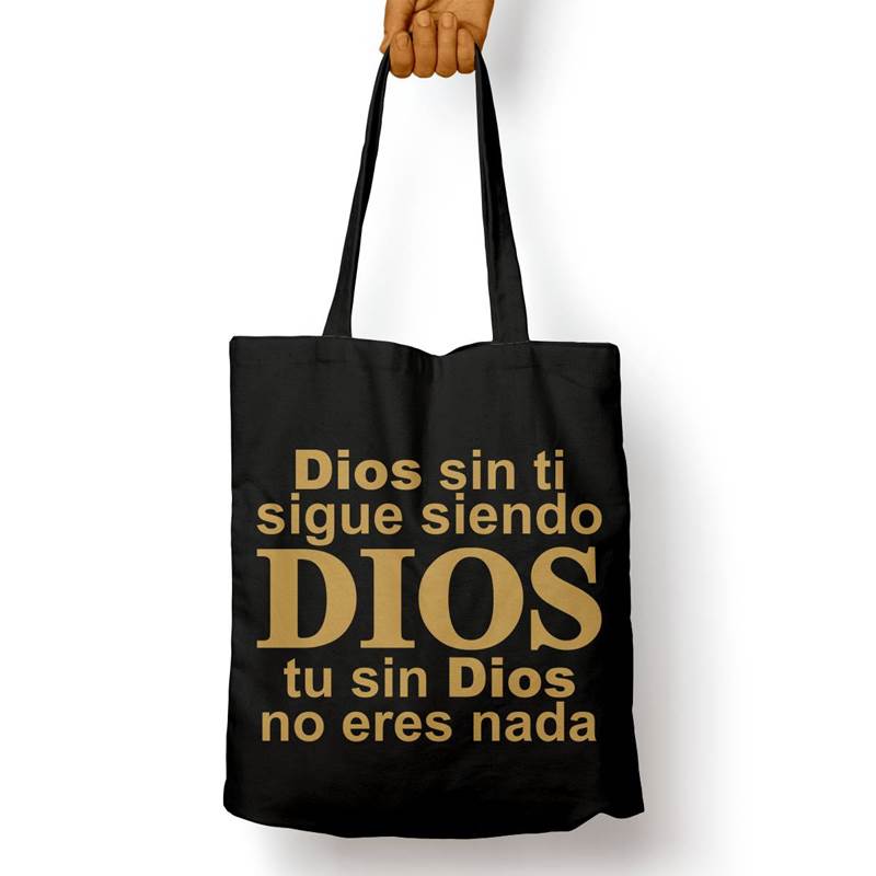 Bolso Básico Dios Sin Ti (D0726 Boleto.Store)