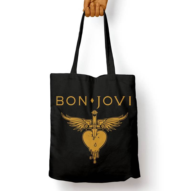 Bolso Básico Bon Jovi Heart (D0751 Boleto.Store)