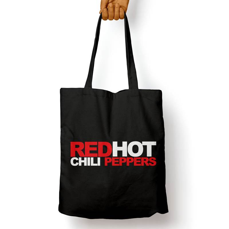 Bolso Básico Red Hot Chili Peppers Text (D0764 Boleto.Store)