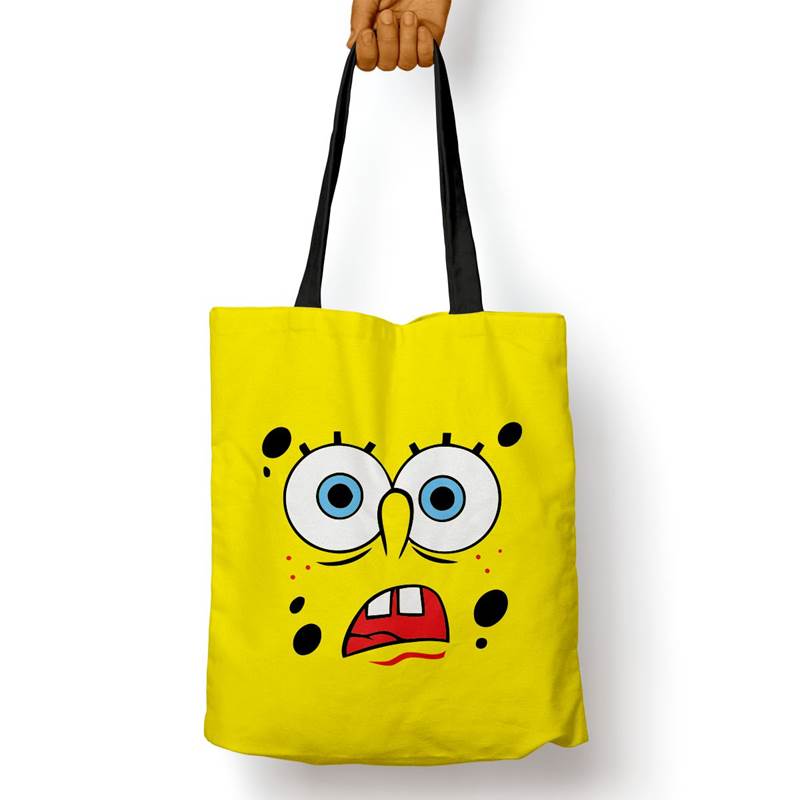 Bolso Básico Bob Esponja Asombrado (D0805 Boleto.Store)