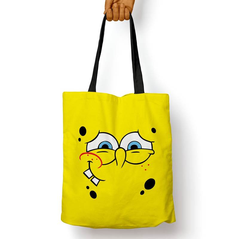 Bolso Básico Bob Esponja Retrasado (D0812 Boleto.Store)