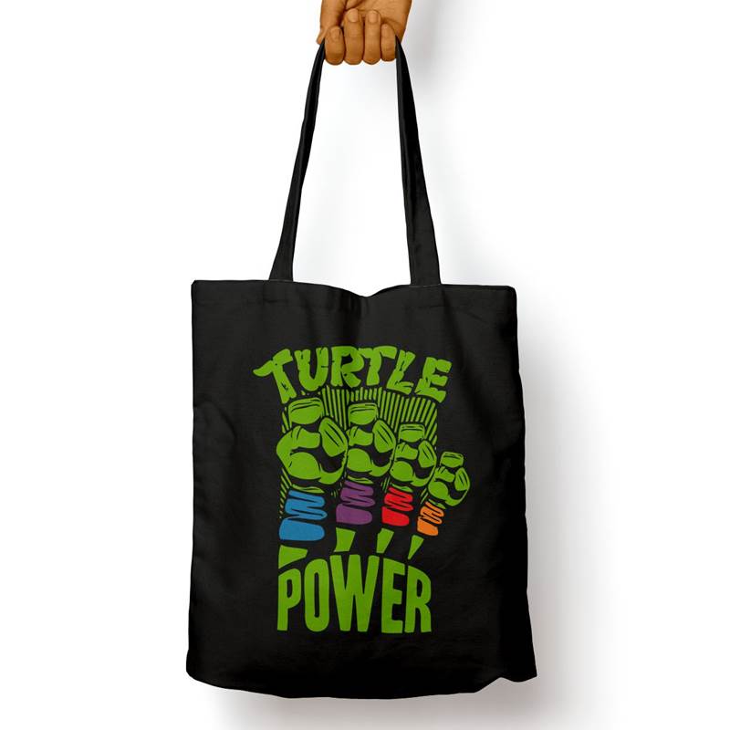 Bolso Básico Turtle Power (D0820 Boleto.Store)