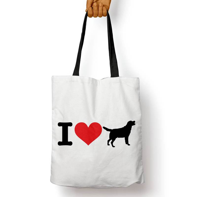 Bolso Básico I Love My Labrador (D0998 Boleto.Store)