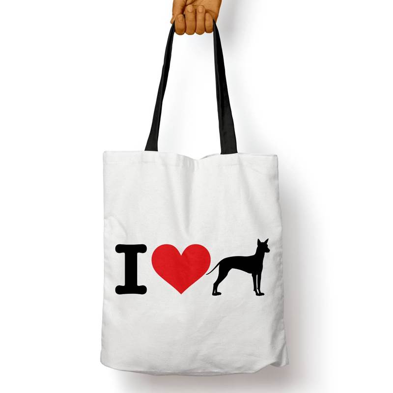 Bolso Básico I Love My Perro Peruano (D1001 Boleto.Store)