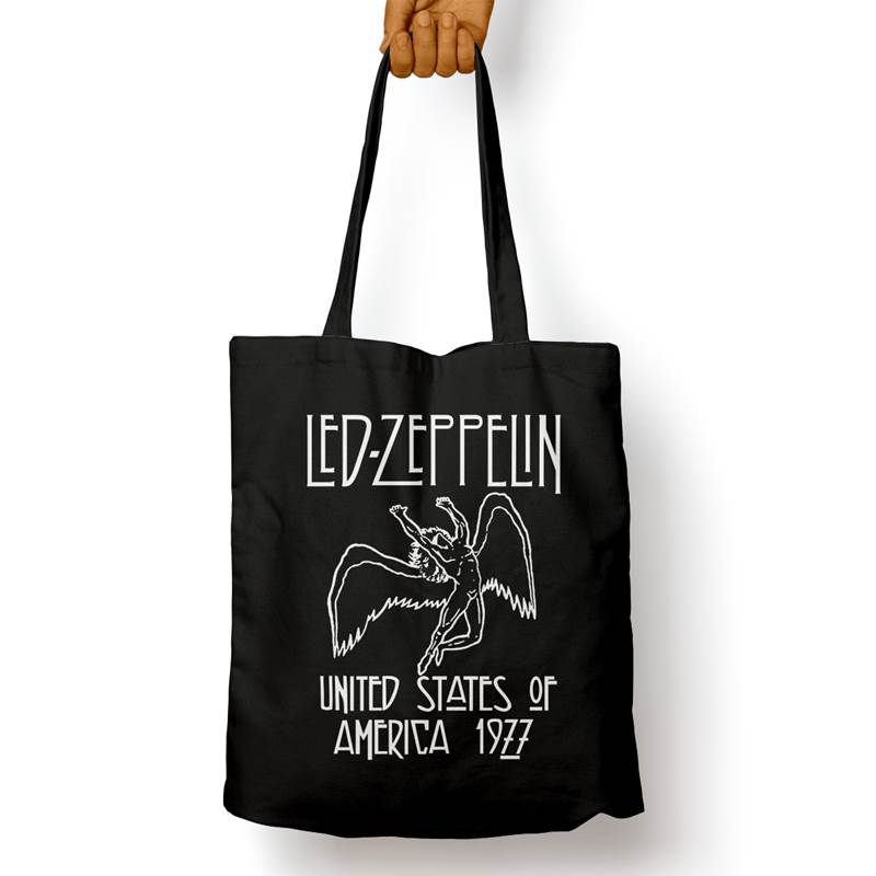 Bolso Básico Led Zeppelin 1977 (D1068 Boleto.Store)
