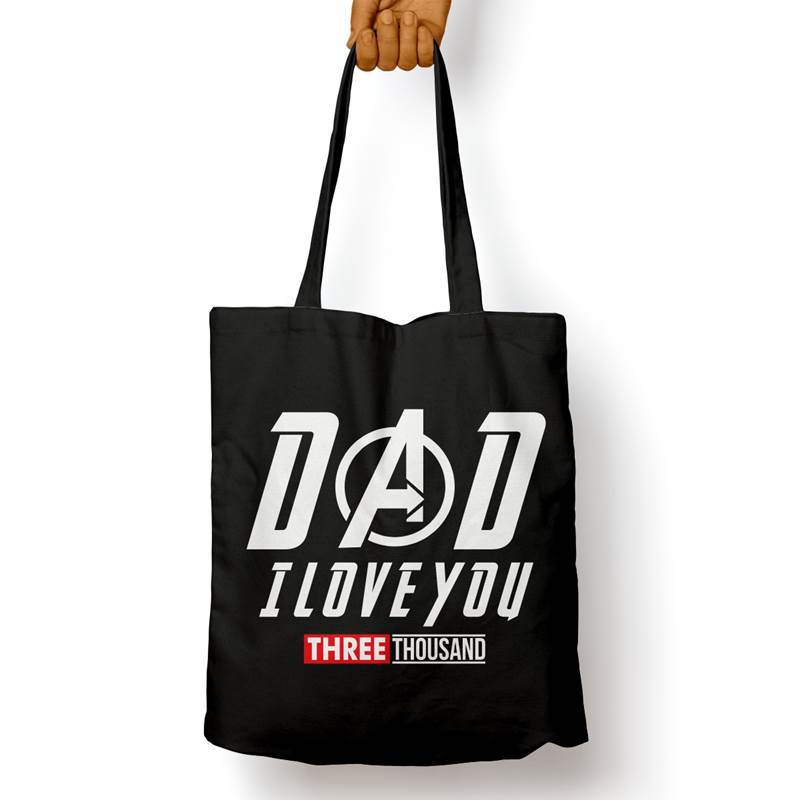 Bolso Básico Dad I Love You (D1073 Boleto.Store)