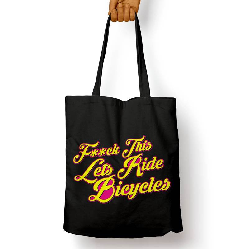 Bolso Básico F++Ck This, Lets Ride (D1162 Boleto.Store)