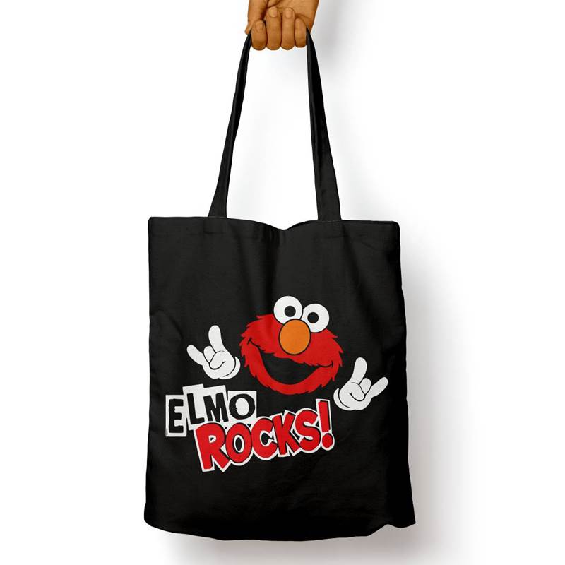 Bolso Básico Elmo And Cookie Monster (D1171 Boleto.Store)