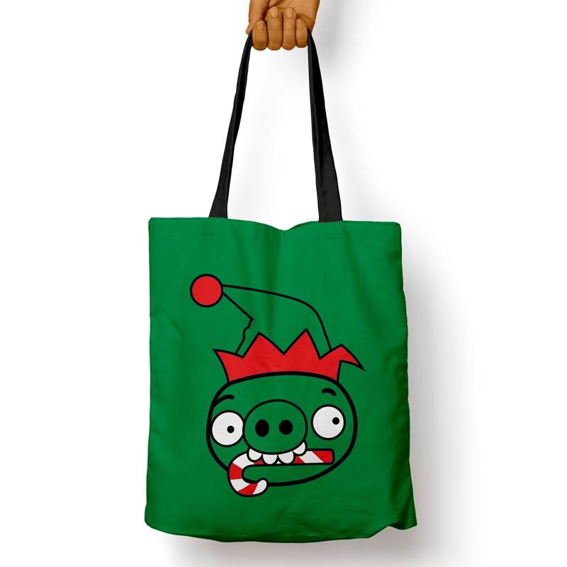 Bolso Básico Angry Christmas (D1222 Boleto.Store)
