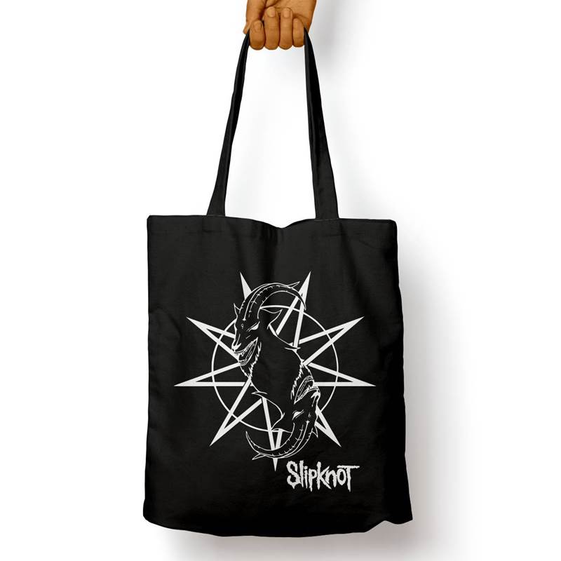 Bolso Básico Slipknot White (D1378 Boleto.Store)