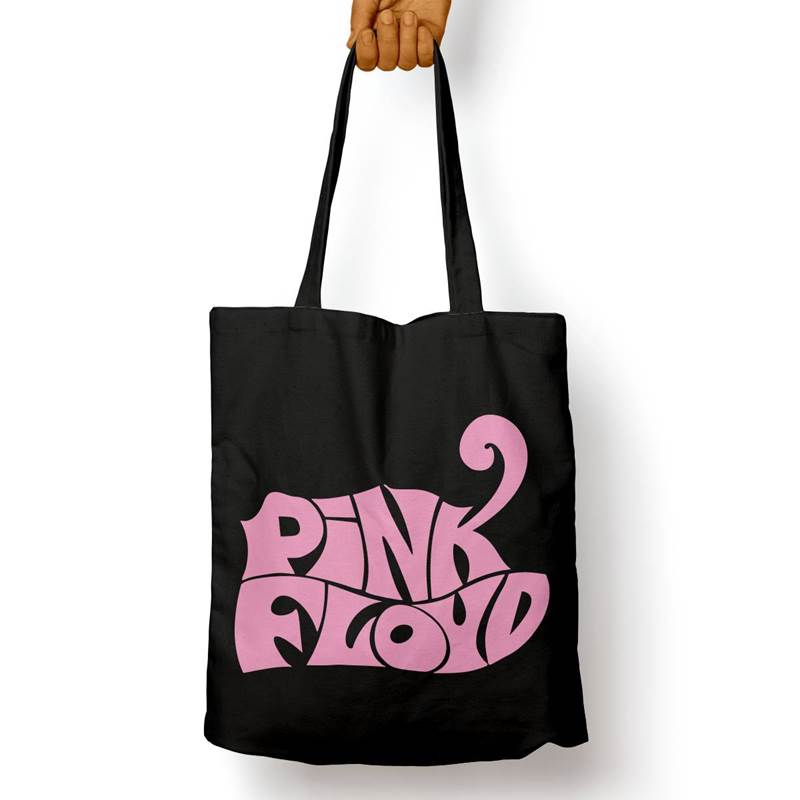 Bolso Básico Pink Floyd Text (D1421 Boleto.Store)