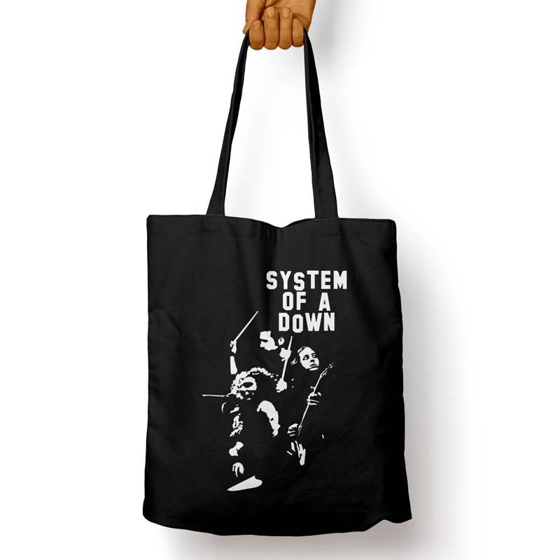 Bolso Básico System Of A Down Silueta (D1450 Boleto.Store)