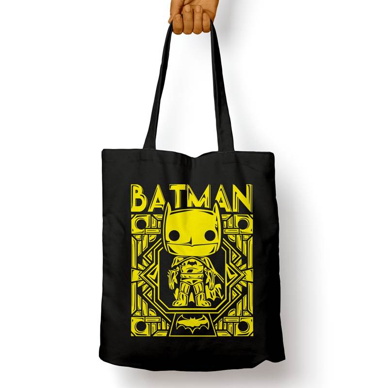 Bolso Básico Batman Gold (D1511 Boleto.Store)