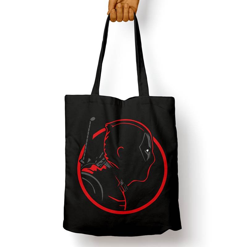 Bolso Básico Deadpool Perfil (D1530 Boleto.Store)