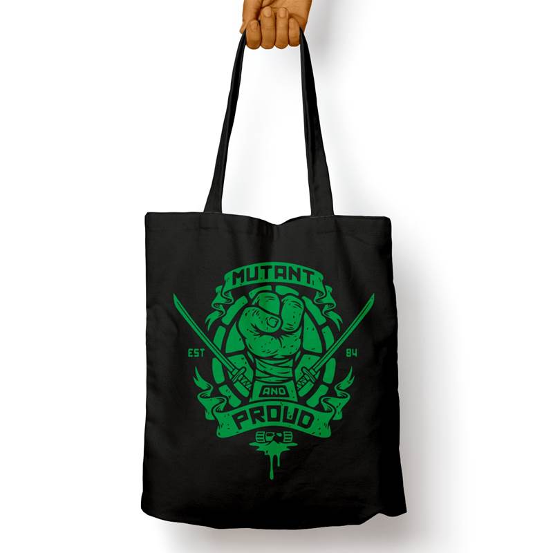 Bolso Básico Mutan Tortugas Ninjas (D1550 Boleto.Store)