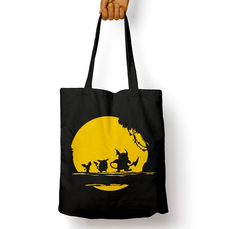 Bolso Básico Pikachu Evolusión (D1558 Boleto.Store)
