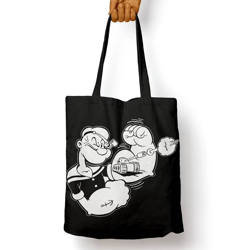 Bolso Básico Popeye Power (D1622 Boleto.Store)
