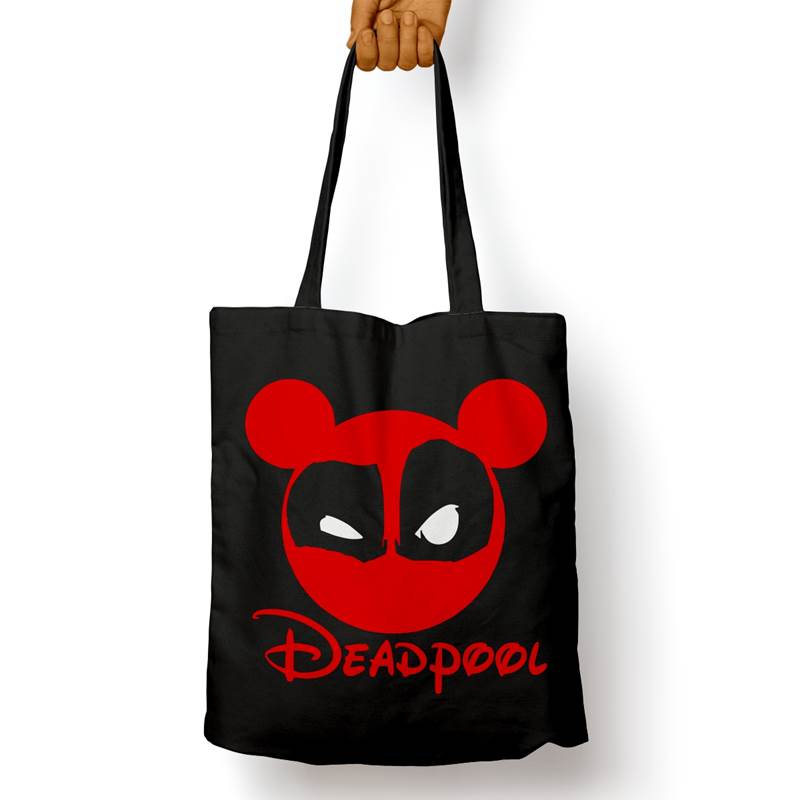 Bolso Básico Deadpool Caricatura 2 (D1643 Boleto.Store)