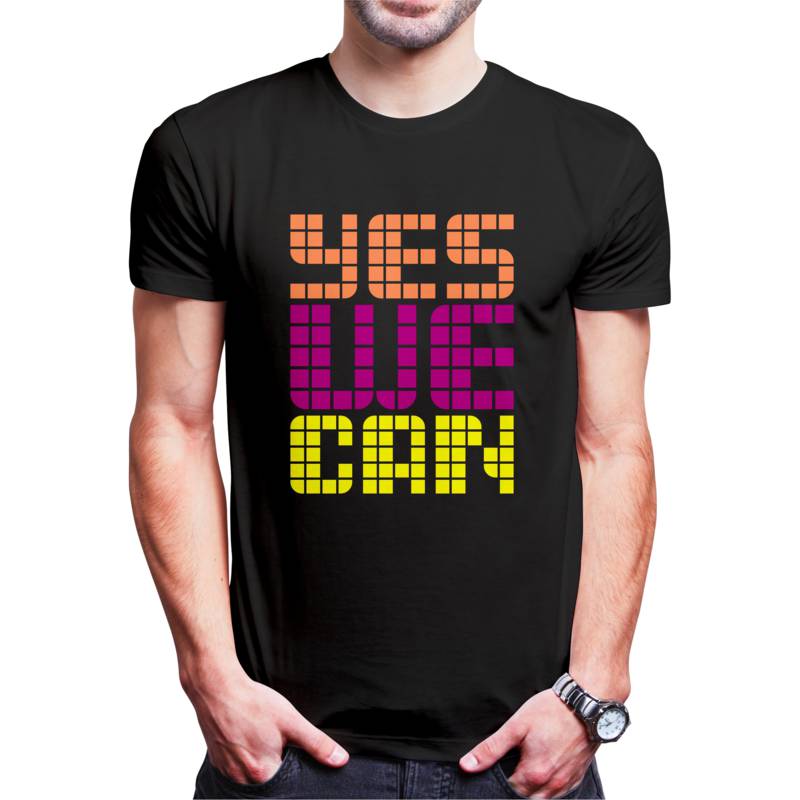 Polo Varon Yes We Can (D0155 Boleto.Store)