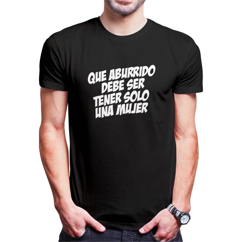 Polo Varon Que Aburrido Debe Ser (D0158 Boleto.Store)