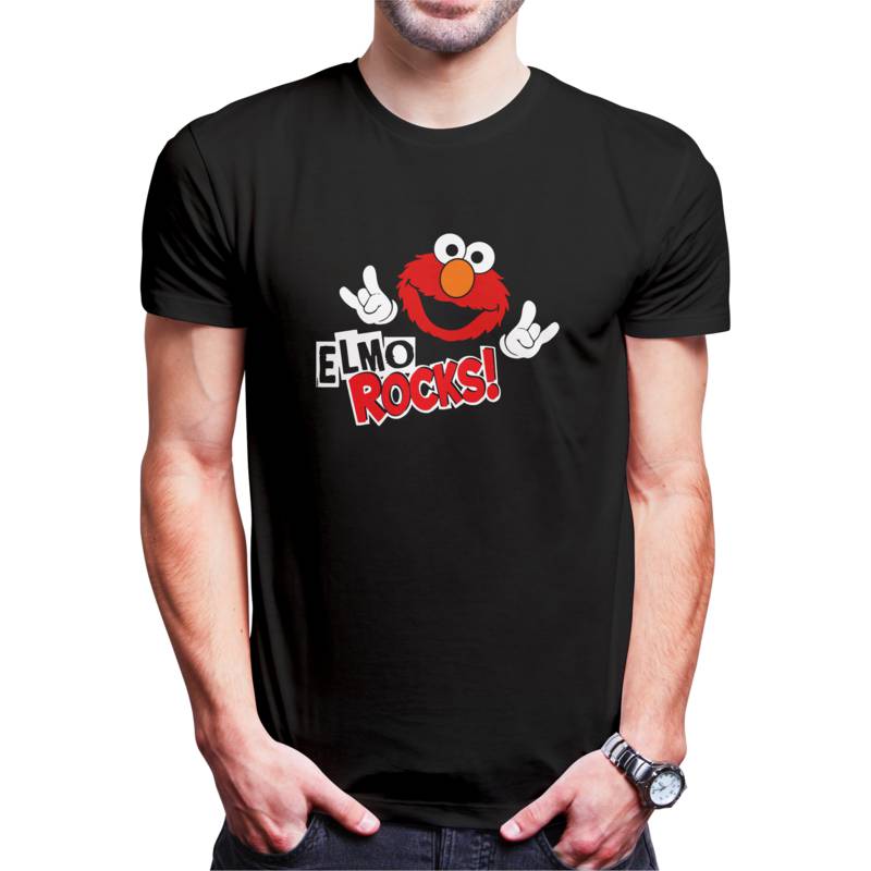 Polo Varon Elmo And Cookie Monster (D1171 Boleto.Store)