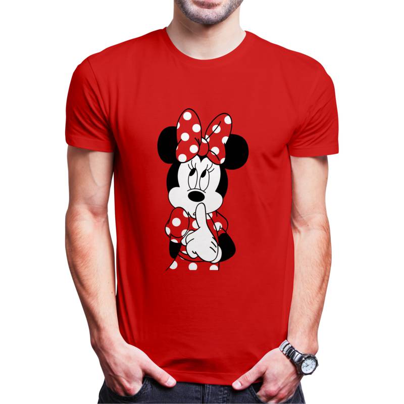 Polo Varon Minnie Pensando (D1708 Boleto.Store)